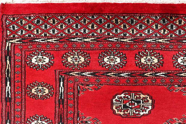 Red Bokhara 4' 6 x 6' 11 - No. 60675 - ALRUG Rug Store