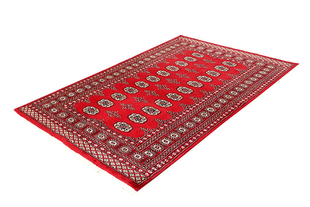 Red Bokhara 4' 5 x 6' 8 - No. 60682 - ALRUG Rug Store