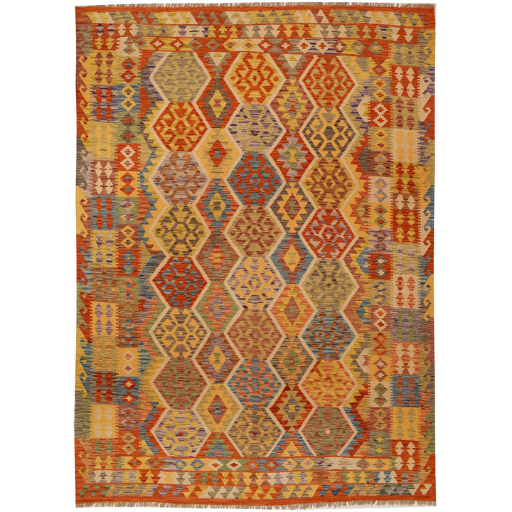 Vegetable Kilim 6' 6 x 9' 3 (ft) - No. AL76471 - ALRUG Rug Store
