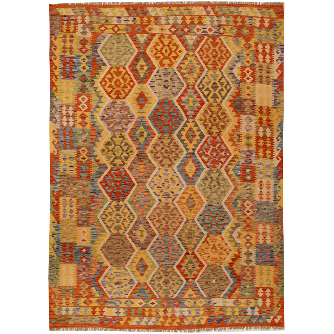 Vegetable Kilim 6' 6 x 9' 3 (ft) - No. AL76471 - ALRUG Rug Store