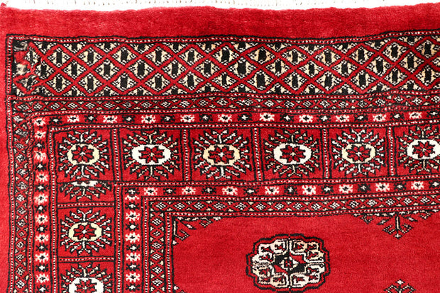 Red Bokhara 4' 5 x 6' 7 - No. 60690 - ALRUG Rug Store