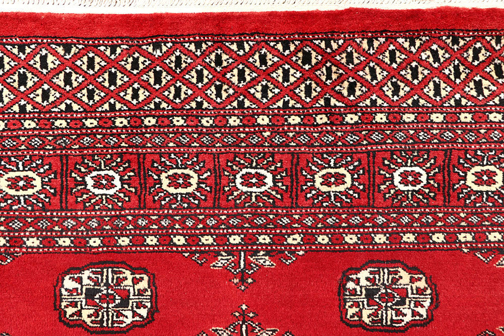 Red Bokhara 4' 5 x 6' 4 - No. 60698 - ALRUG Rug Store