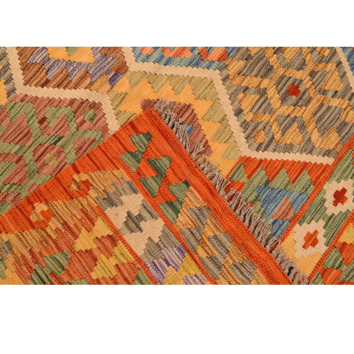 Vegetable Kilim 6' 6 x 9' 3 (ft) - No. AL76471 - ALRUG Rug Store