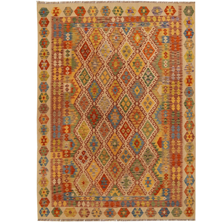 Vegetable Kilim 6' 8 x 9' 5 (ft) - No. AL69832 - ALRUG Rug Store