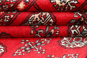Red Bokhara 4' 6 x 6' 7 - No. 60705 - ALRUG Rug Store