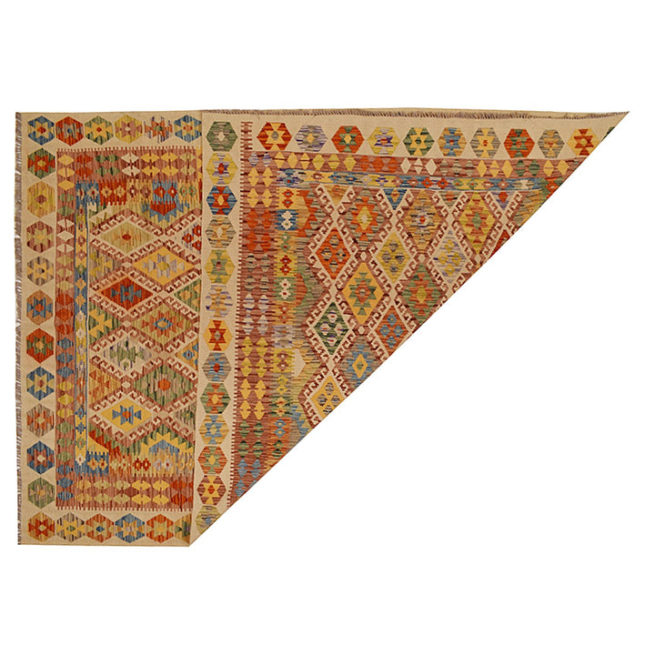 Vegetable Kilim 6' 8 x 9' 5 (ft) - No. AL69832 - ALRUG Rug Store