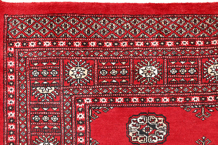 Red Bokhara 4' 6 x 6' 6 - No. 60711 - ALRUG Rug Store