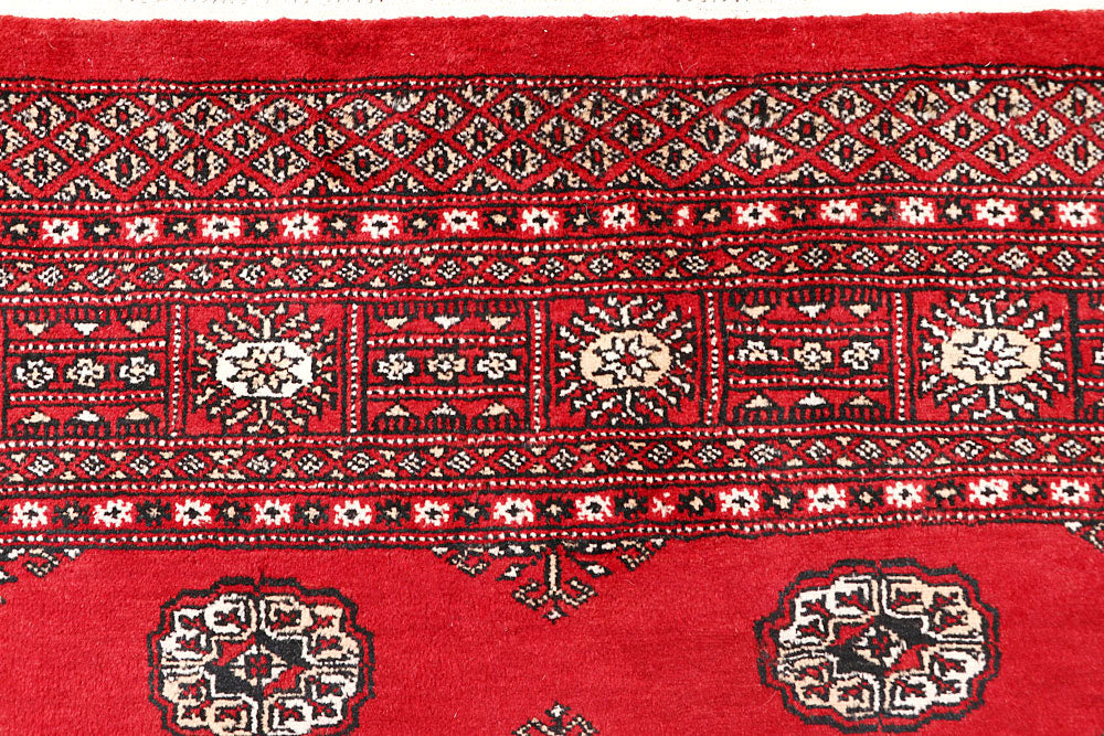 Red Bokhara 4' 6 x 6' 6 - No. 60711 - ALRUG Rug Store