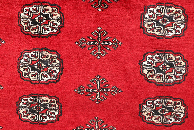 Red Bokhara 4' 6 x 6' 6 - No. 60711 - ALRUG Rug Store