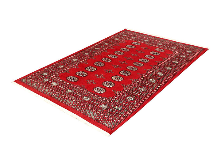 Red Bokhara 4' 6 x 6' 6 - No. 60711 - ALRUG Rug Store