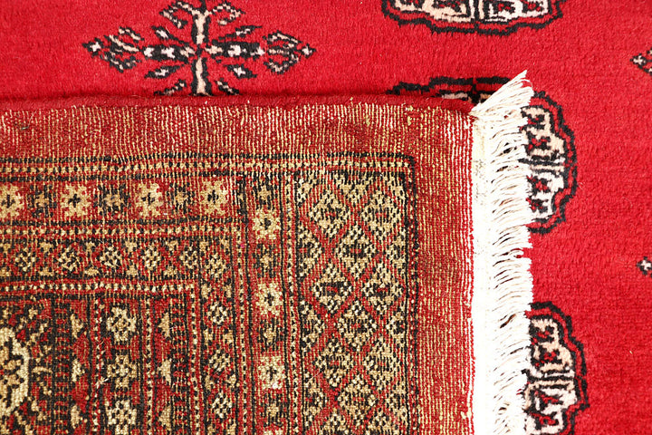 Red Bokhara 4' 6 x 6' 6 - No. 60711 - ALRUG Rug Store