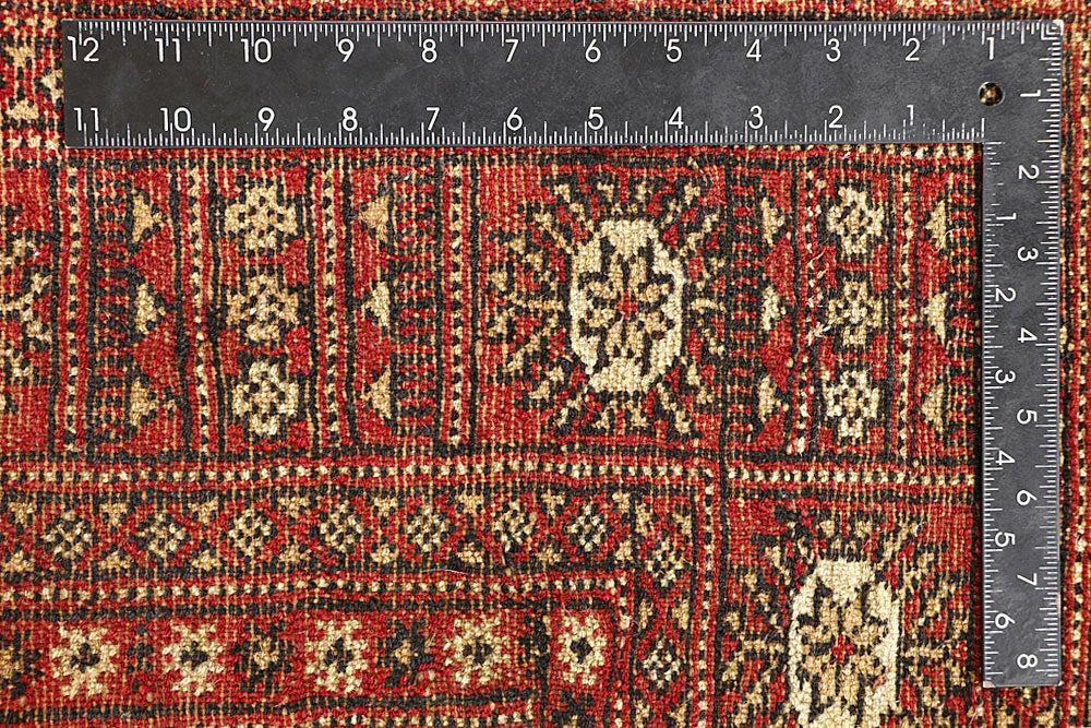 Red Bokhara 4' 6 x 6' 6 - No. 60711 - ALRUG Rug Store