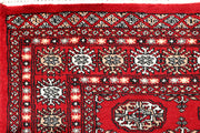 Red Bokhara 4'  4" x 6'  6" - No. QA53781