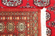 Red Bokhara 4'  4" x 6'  6" - No. QA53781