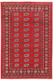 Red Bokhara 4'  4" x 6'  6" - No. QA53781