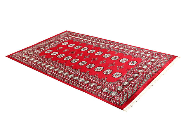 Red Bokhara 4' 7 x 7' 1 - No. 60715 - ALRUG Rug Store