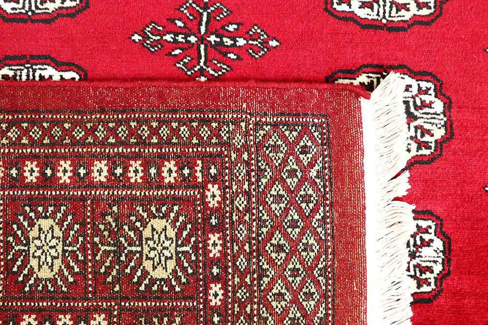 Red Bokhara 4' 7 x 7' 1 - No. 60715 - ALRUG Rug Store