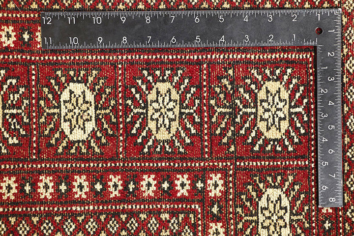 Red Bokhara 4' 7 x 7' 1 - No. 60715 - ALRUG Rug Store