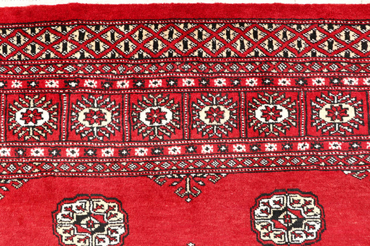 Red Bokhara 4' 5 x 7' 4 - No. 60717 - ALRUG Rug Store