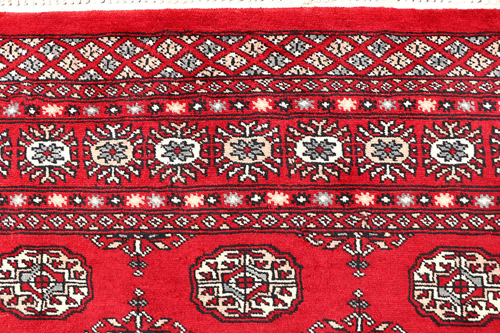 Red Bokhara 4' 7 x 6' 4 - No. 60719 - ALRUG Rug Store