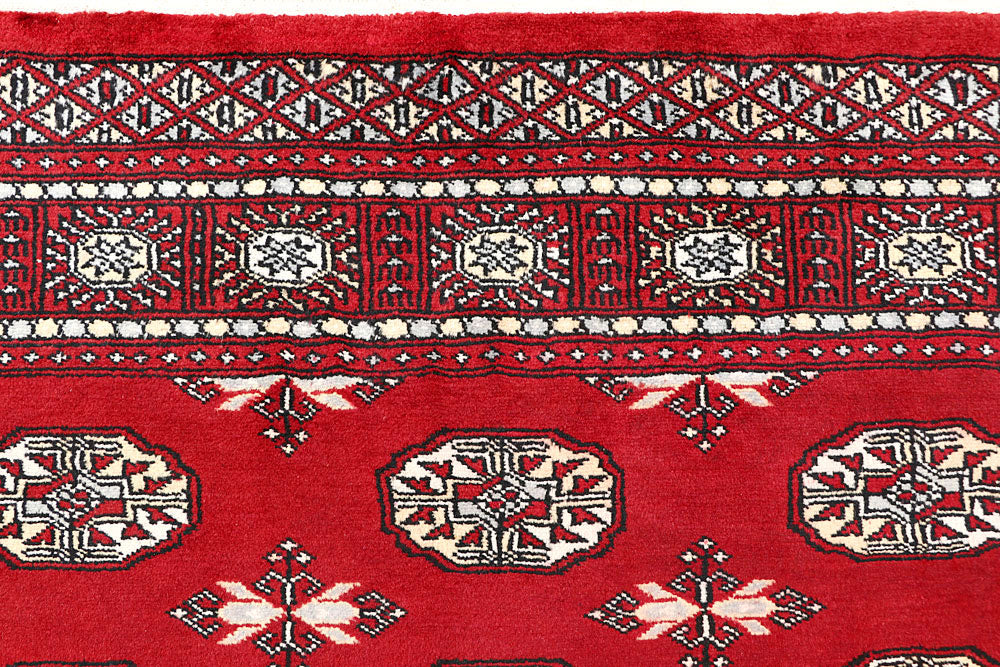 Firebrick Bokhara 4' 8 x 6' 8 - No. 60729 - ALRUG Rug Store