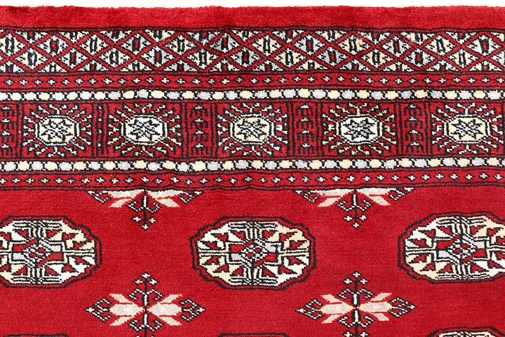 Firebrick Bokhara 4' 8 x 6' 8 - No. 60729 - ALRUG Rug Store