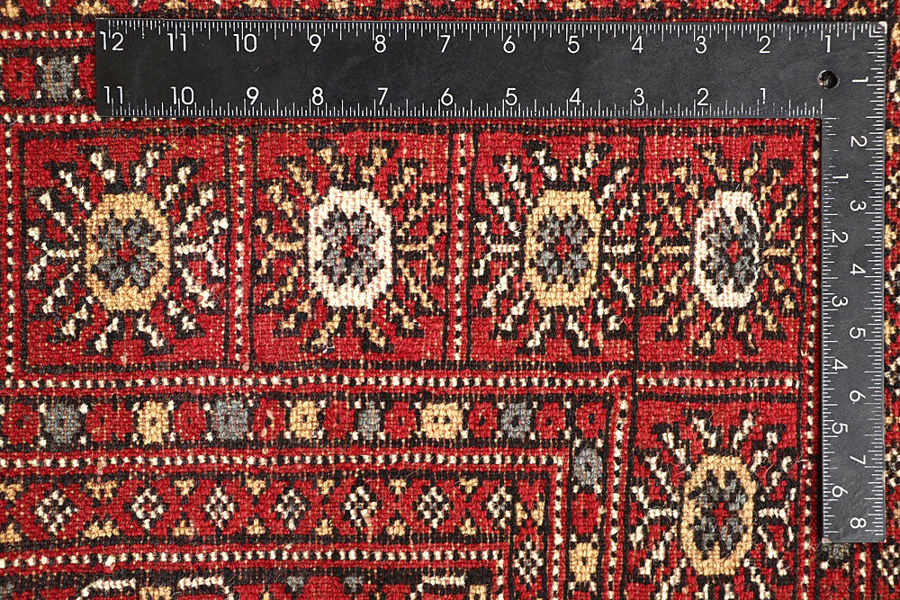 Red Bokhara 4' 5 x 6' 8 - No. 60736 - ALRUG Rug Store