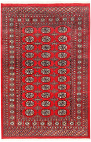 Red Bokhara 4' 5 x 6' 8 - No. 60736 - ALRUG Rug Store