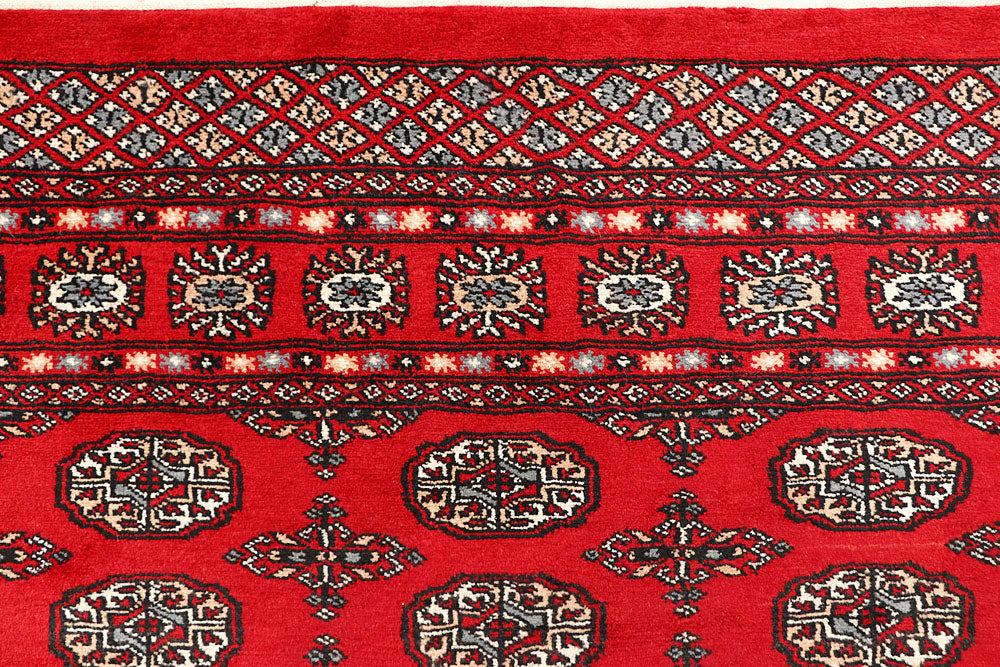 Red Bokhara 4' 7 x 6' 8 - No. 60737 - ALRUG Rug Store