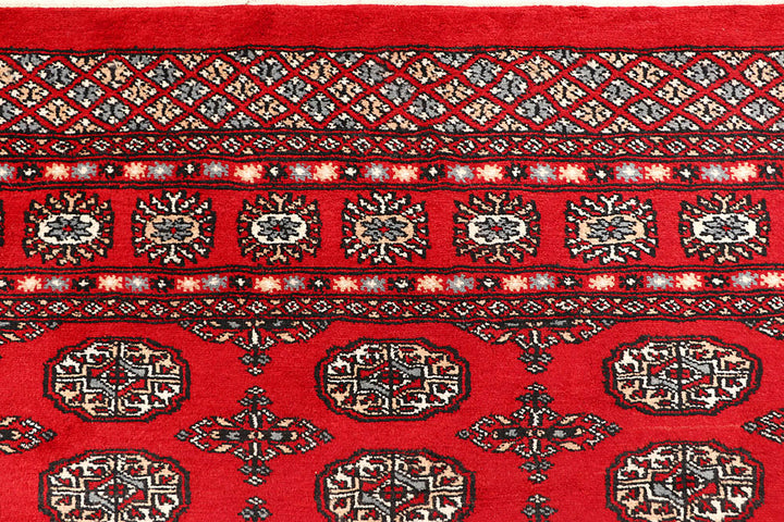 Red Bokhara 4' 7 x 6' 8 - No. 60737 - ALRUG Rug Store