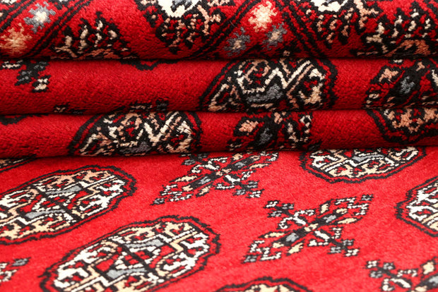 Red Bokhara 4' 7 x 6' 8 - No. 60737 - ALRUG Rug Store
