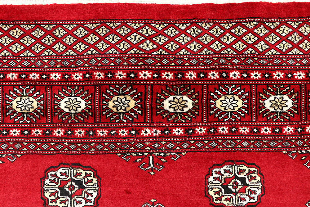 Red Bokhara 4' 6 x 7' 8 - No. 60749 - ALRUG Rug Store