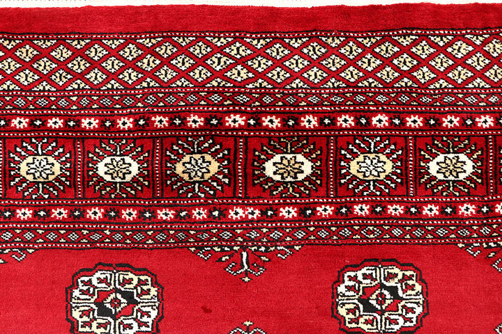 Red Bokhara 4' 6 x 7' 8 - No. 60749 - ALRUG Rug Store