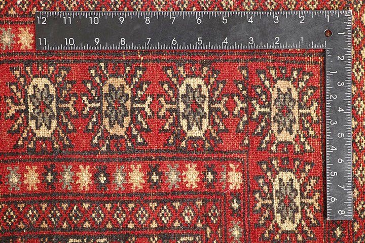 Red Bokhara 4' 7 x 6' 4 - No. 60751 - ALRUG Rug Store