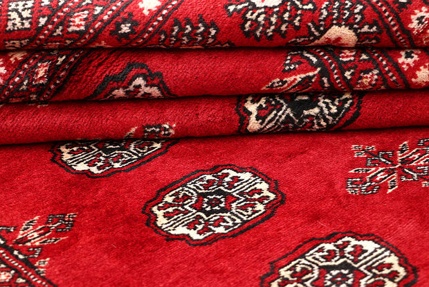 Red Bokhara 4' 5 x 7' 9 - No. 60752 - ALRUG Rug Store