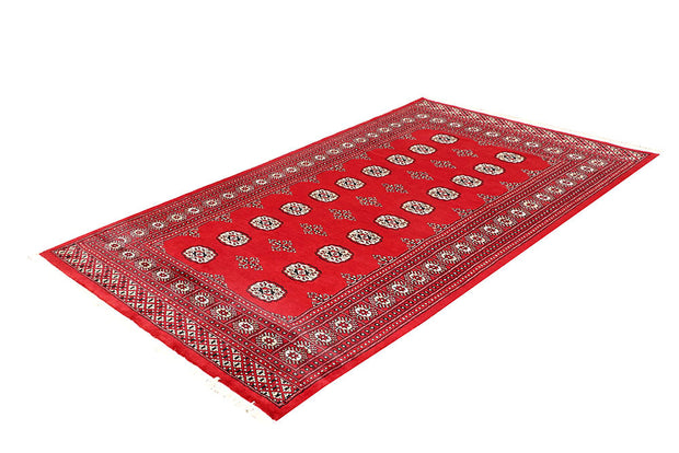 Red Bokhara 4' 7 x 7' 9 - No. 60758 - ALRUG Rug Store