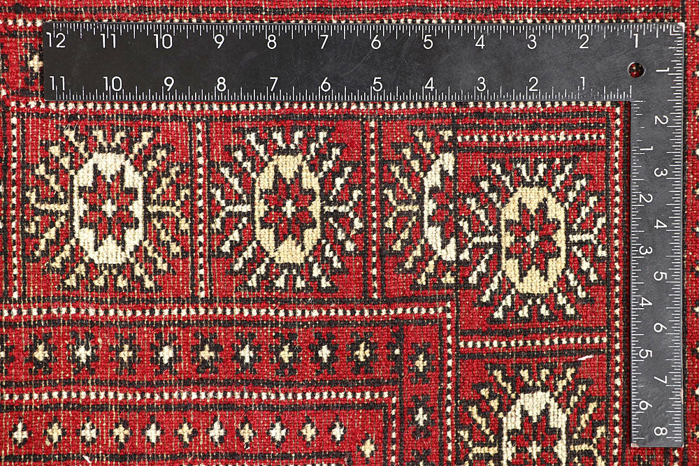Red Bokhara 4' 7 x 7' 9 - No. 60758 - ALRUG Rug Store