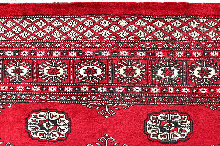 Red Bokhara 4'  5" x 6'  3" - No. QA56380
