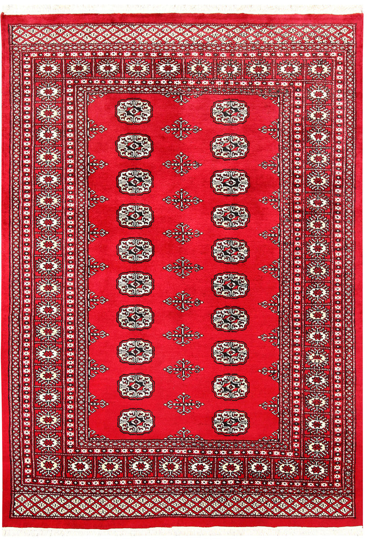 Red Bokhara 4'  5" x 6'  3" - No. QA56380