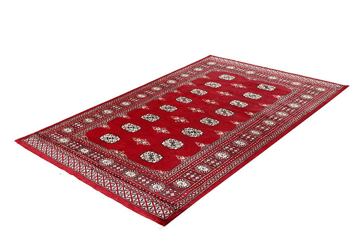 Firebrick Bokhara 4'  7" x 6'  11" - No. QA41435