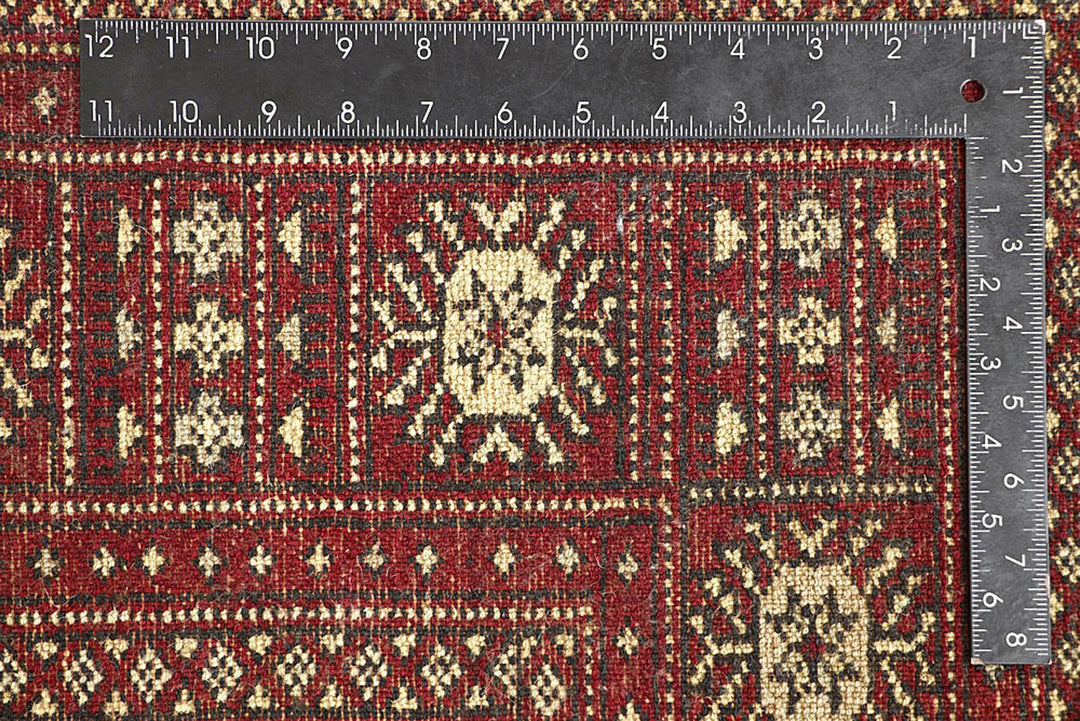 Firebrick Bokhara 4'  7" x 6'  11" - No. QA41435