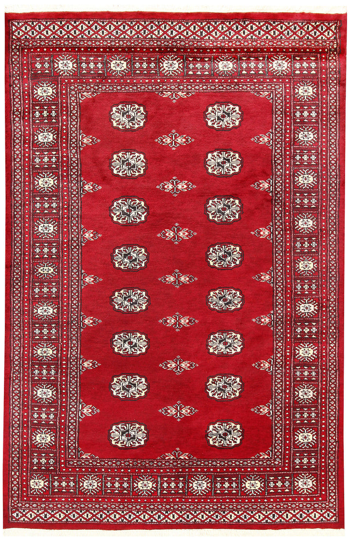 Firebrick Bokhara 4'  7" x 6'  11" - No. QA41435