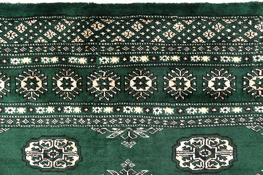 Darkgreen Bokhara 4' 7 x 6' 8 - No. 60777