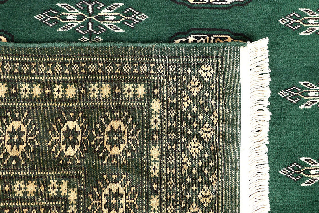 Darkgreen Bokhara 4' 7 x 6' 8 - No. 60777