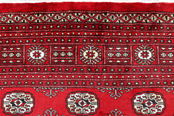 Red Bokhara 6' 6 x 6' 8 - No. 60790 - ALRUG Rug Store