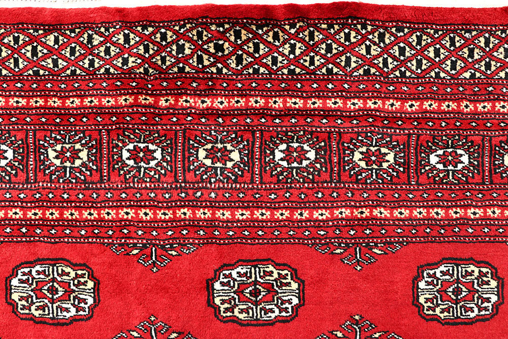 Red Bokhara 6' 4 x 6' 8 - No. 60791 - ALRUG Rug Store