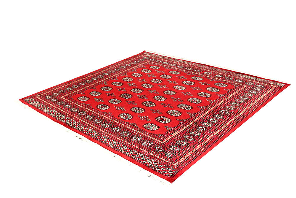 Red Bokhara 6' 4 x 6' 8 - No. 60791 - ALRUG Rug Store