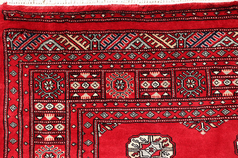 Red Bokhara 5' 11 x 5' 9 - No. 60793 - ALRUG Rug Store