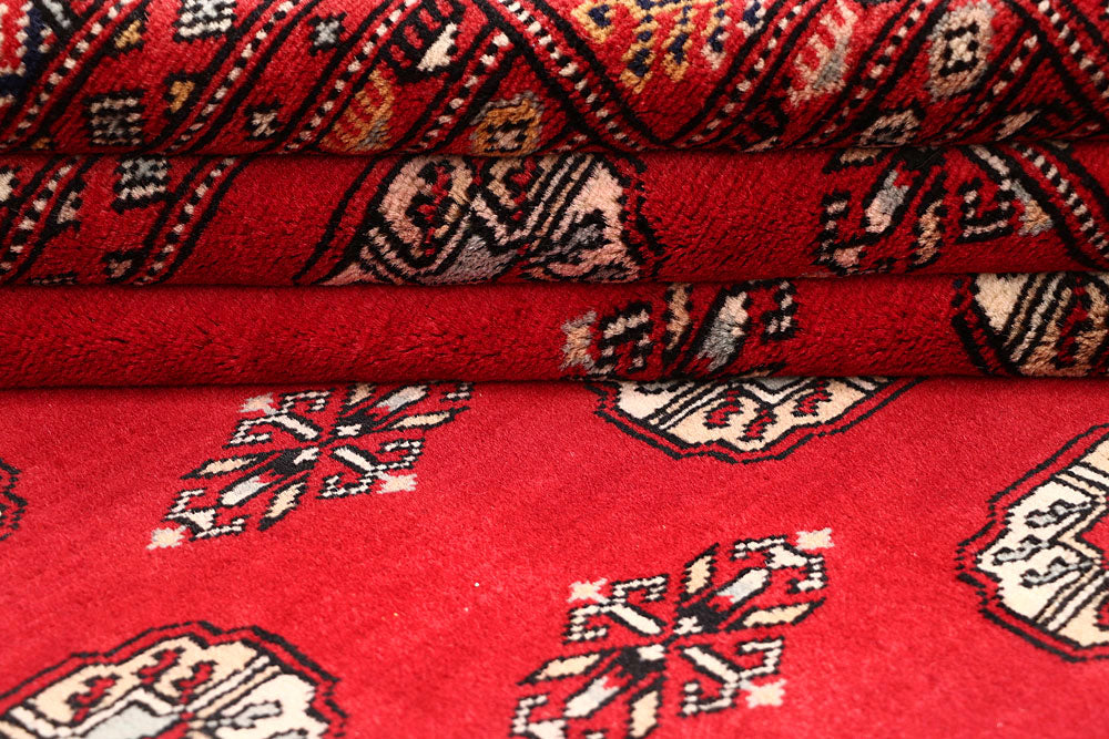 Red Bokhara 5' 11 x 5' 9 - No. 60793 - ALRUG Rug Store