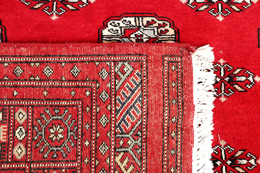 Red Bokhara 5' 11 x 5' 9 - No. 60793 - ALRUG Rug Store